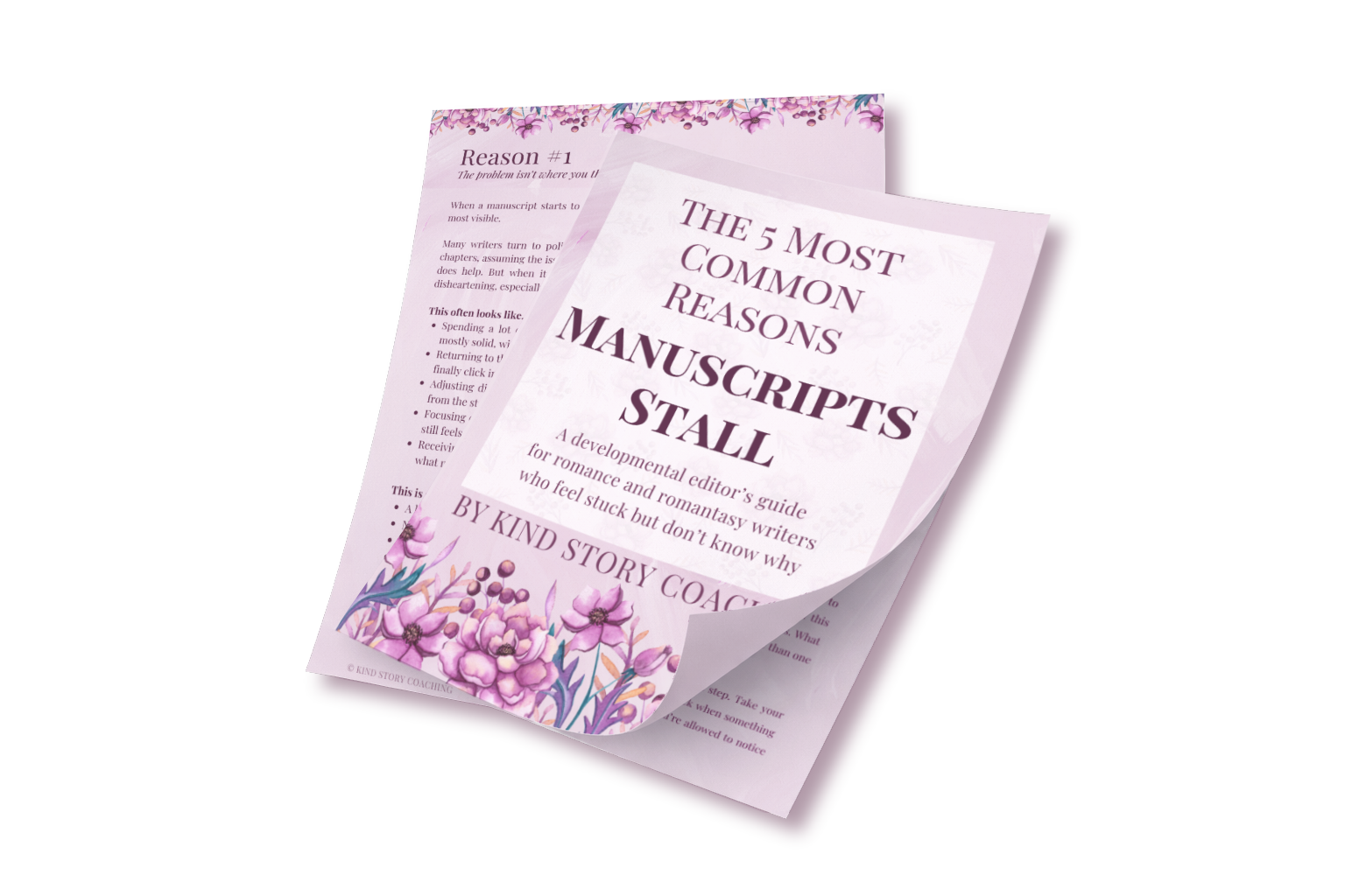 Preview mockup of The 5 Most Common Reasons Manuscripts Stall guide